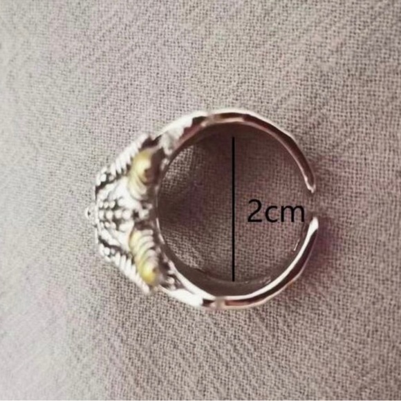 Vintage Metallic Dragon Ring - Picture 5 of 6